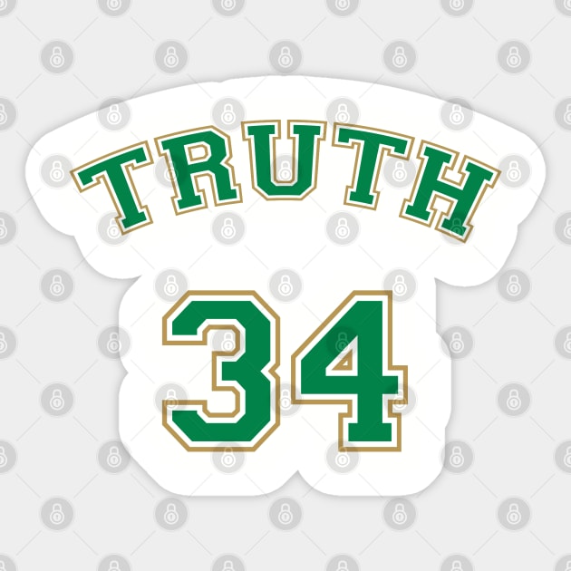 THE TRUTH Sticker by 22GFX